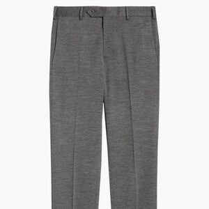 Parker Flat Front Wool Dress Pants Zanella SZ 35